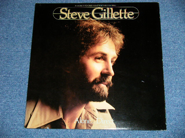 画像: STEVE GILLETTE - ALONE DIRECT  ( Ex+++/MINT- : Cut Out) / 1979 US AMERICA ORIGINAL Used LP 