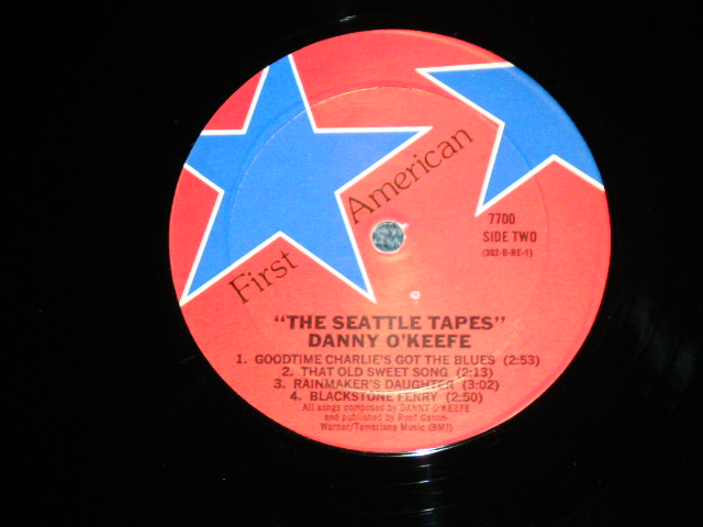 画像: DANNY O'KEEFE - THE SEATTLE TAPES ( Ex++/MINT- : Cutout )  / 1977  US AMERICA ORIGINAL Used LP 