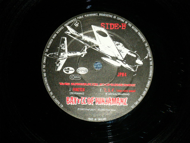 画像: MAD SIN vs BATTLE OF NINJAMANZ - THE KAMIKAZE EXPERIENCE  ( 4 TRracks EP) ( Ex++/Ex+++ )   / 2003 UK ENGLAND ORIGINAL Used  12" EP 