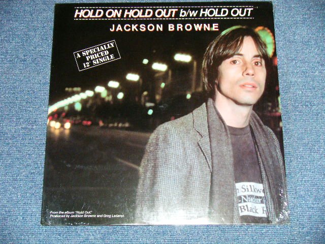 画像: JACKSON BROWNE - HOLD ON HOLD OUT ( MINT-/MINT-)  / 1980 US AMERICA ORIGINAL Used 12" Single 