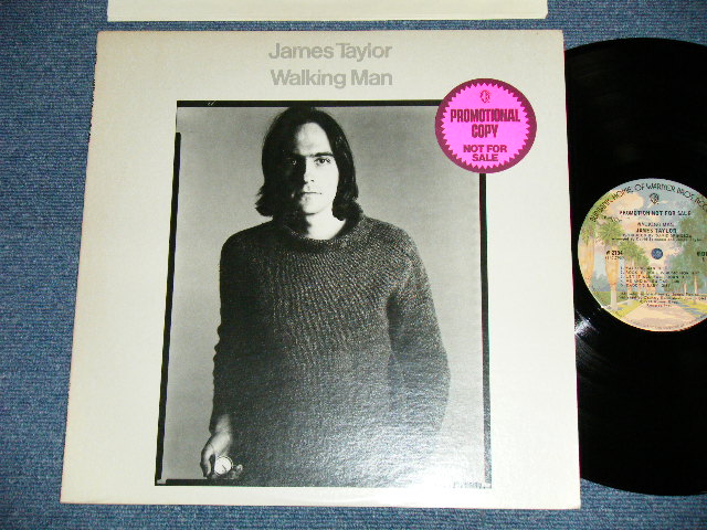 画像1: JAMES TAYLOR - WALKING MAN  (Matrix A) W2794-40795-1A MCR    B) W2794-40796-1A MCR ) ( Ex++/Ex+++ Looks:MINT-) / 1974 US AMERICA ORIGINAL "PROMOl" Used  LP