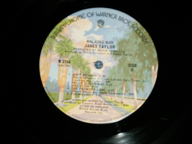 画像: JAMES TAYLOR - WALKING MAN  (Matrix  A) W2794-40795 RCA1 MCR    B) W2794-40796 RCA-1 GOOD NITE NOW MCR ) ( Ex++/MINT- Looks:Ex+++) / 1974 US AMERICA ORIGINAL Used  LP