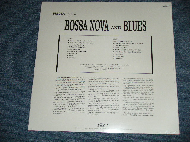 画像: FREDDY / FREDDIE KING - BOSSA NOVA AND BLUES ( Original Album + Bonus Tracks) ( LP+CD)  (SEALED)  / 2014 EU EUROPE "180 Gram Heavy Weight"  "Brand New Sealed"  LP+CD 