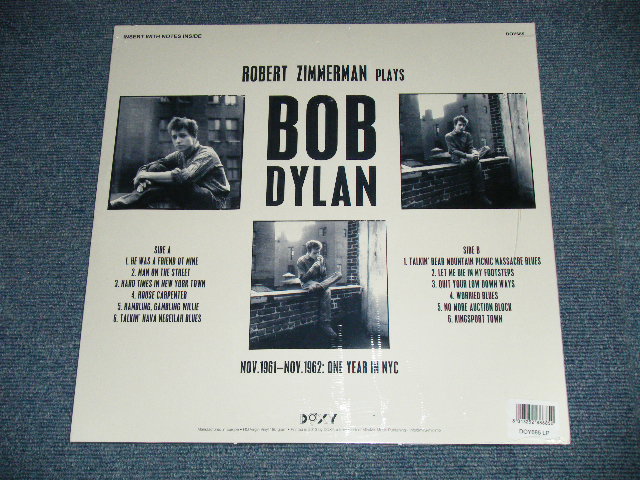 画像: BOB DYLAN -  ROBERT ZIMMERMAN PLAYS BOB DYLAN ( SEALED) / 2013 EUROPE ORIGINAL "180 Gram Heavy Weight" "BRAND NEW SEALED" LP