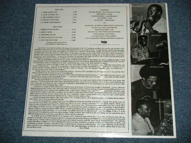 画像: SNOOKY PRYOR - AND THE COUNTRY BLUES  ( SEALED ) / US AMERICA Reissue "BRAND NEW SEALED" LP 