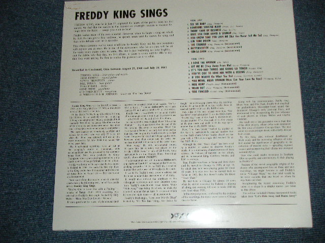 画像: FREDDY / FREDDIE KING - FREDDY KING SWINGS : Debut Album  ( Original Album + Bonus Tracks) ( LP+CD)  (SEALED)  / 2014 EU EUROPE "180 Gram Heavy Weight"  "Brand New Sealed"  LP+CD 