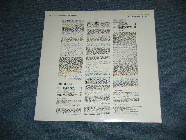 画像: SON HOUSE/ J.D.SHORT -  DELTA BLUES ( Straight Reissue ) ( SEALED ) / US AMERICA Reissue "BRAND NEW SEALED"LP 