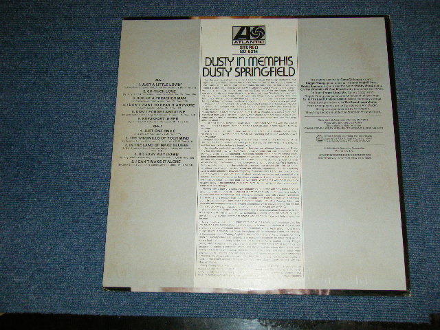 画像: DUSTY SPRINGFIELD - DUSTY IN MEMPHIS (Matrix # A)STA-681479PR 2S B)STA-681480PR 2S)"RCA Records Pressing Plant Press in Indianapolis" (Ex++, Ex-/Ex++ STOFC, TEAR) / 1969 US AMERICA ORIGINAL RARE Press "PLUM/PURPLE & GOLD/BROWN Label" "NO ADDRESS CREDIT Label" Used LP 