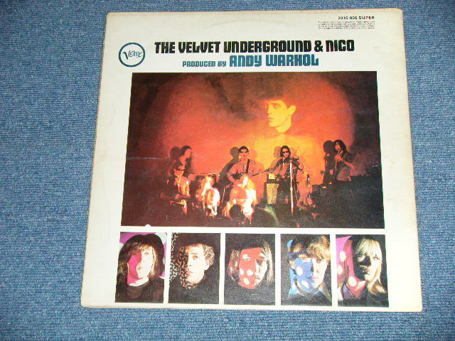 画像: VELVET UNDERGROUND & NICO -  VELVET UNDERGROUND & NICO (BANANA COVER / ANDY WARHOL ) (A-1 / B-1 ) ( Ex+/Ex+++ ) ) / 1971 Version UK ENGLAND 2nd Press Issued "PRINTED BANANA Cover" Used LP 