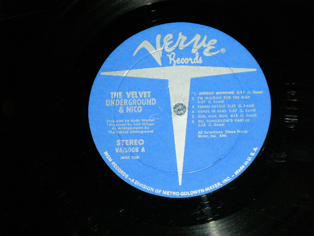 画像: VELVET UNDERGROUND & NICO -  VELVET UNDERGROUND & NICO (BANANA COVER / ANDY WARHOL ( PEELED, VG+/VG+++ ) ) / 1967 US AMERICA ORIGINAL STEREO  Used LP 