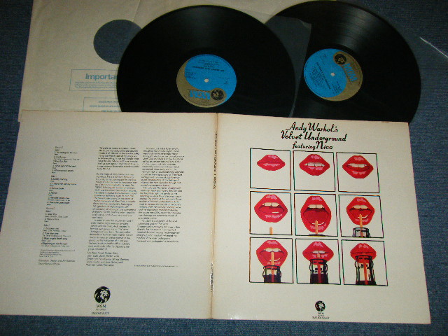 画像1: VELVET UNDERGROUND feat. NICO - ANDY WARHOL'S  VELVET UNDERGROUND feat.  NICO    (A1/B1/A2/B1) ( Ex++/MINT- ) ) / 1972 UK ENGLAND ORIGINAL Used 2-LP's 