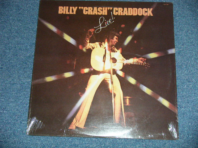 画像1: BILLY "CRASH" CRADDOCK - LIVE!　(  SOUND LIKE ELVIS)  ( SEALED )  / 1977 US AMERICA Original  "BRAND NEW SEALED" LP 