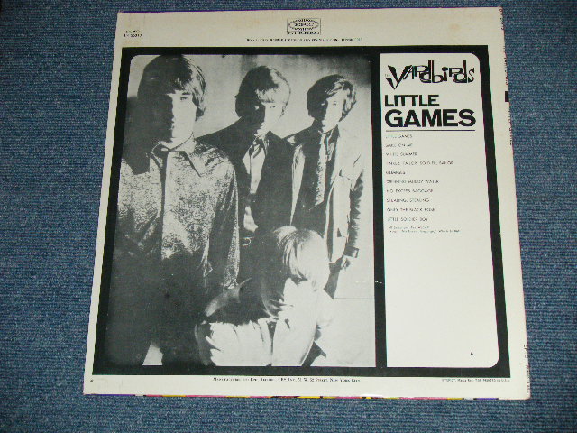 画像: THE YARDBIRDS  - LITTLE GAMES  (Ex+/Ex+++ Looks: VG++　MINT-,) / 1980's US AMERICA  REISSUE or REPRO  "STEREO " Used LP 