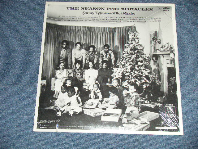 画像: The MIRACLES - THE SEASON FOR CHRISTMAS   ( SEALED:Cutout) / 1980's US AMERICA REISSUE  "BRAND NEW SEALED"  LP