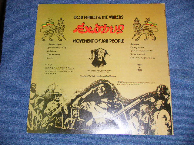 画像: BOB MARLEY & The WAILERS -  EXODUS (Ex++/Ex++) / JAMAICA Reissue Used LP