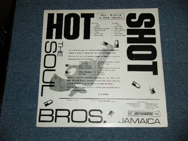 画像: SOUL BROTHERS - HOT SHOT (MINT-/MINT-) / JAMAICA REISSUE  Used LP 