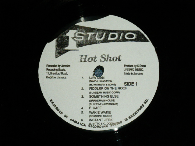 画像: SOUL BROTHERS - HOT SHOT (MINT-/MINT-) / JAMAICA REISSUE  Used LP 