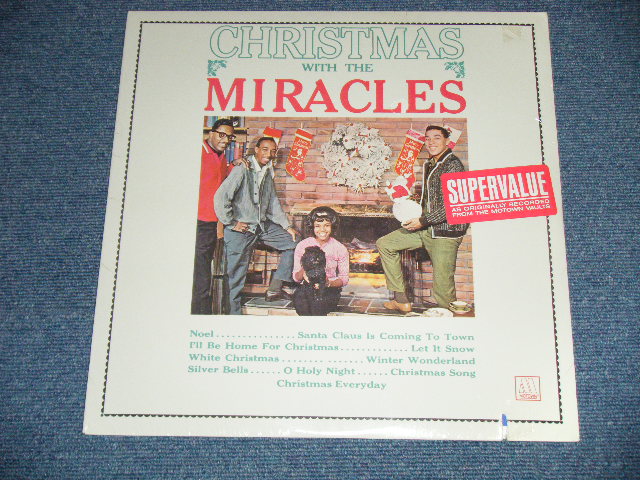 画像1: The MIRACLES - CHRISTMAS WITH THE MIRACLES  ( SEALED:Cutout) / 1980's US AMERICA REISSUE  "BRAND NEW SEALED"  LP