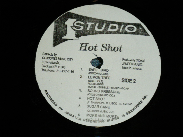 画像: SOUL BROTHERS - HOT SHOT (MINT-/MINT-) / JAMAICA REISSUE  Used LP 