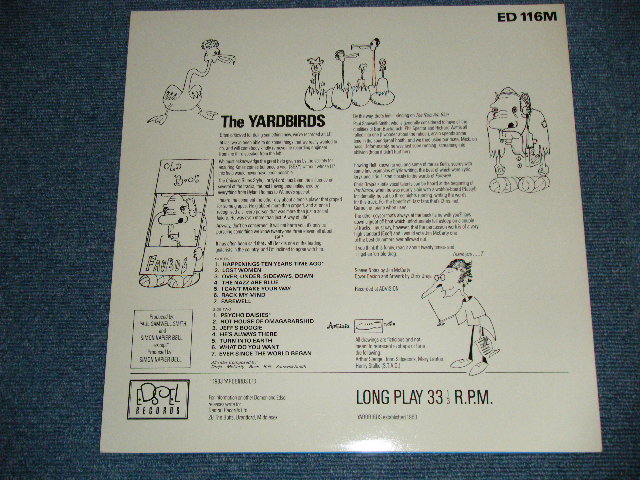 画像: THE YARDBIRDS  - ROGER THE ENGINEER  ( MINT-/MINT) / 1980's UK ENGLAND REISSUE "MONO" Used LP 