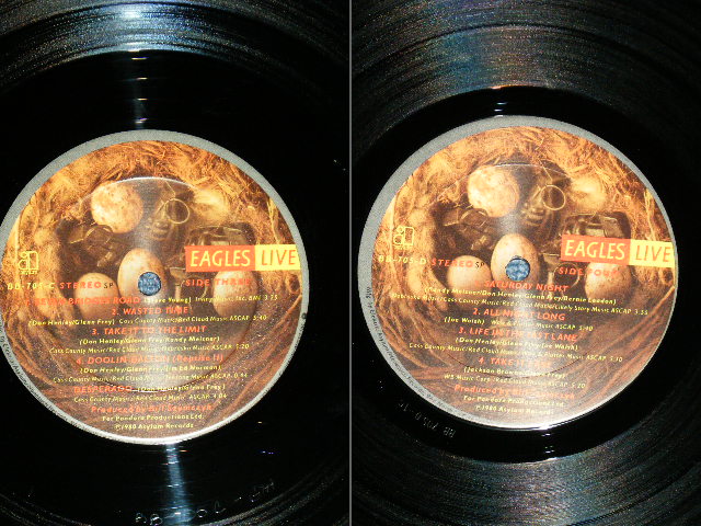 画像: EAGLES - EAGLES LIVE  (Ex+/MINT-) / 1980 US AMERICA ORIGINAL "With POSTER" " Used 2-LP's 