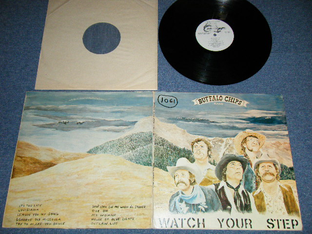 画像1: BUFFALO CHIPS - WATCH YOUR STEP : With AUTOGRAPHED SINGED ( Ex+/Ex+++ : WOFC ) / 1970's US AMERICA ORIGINAL Release from "INDIES" Used LP 