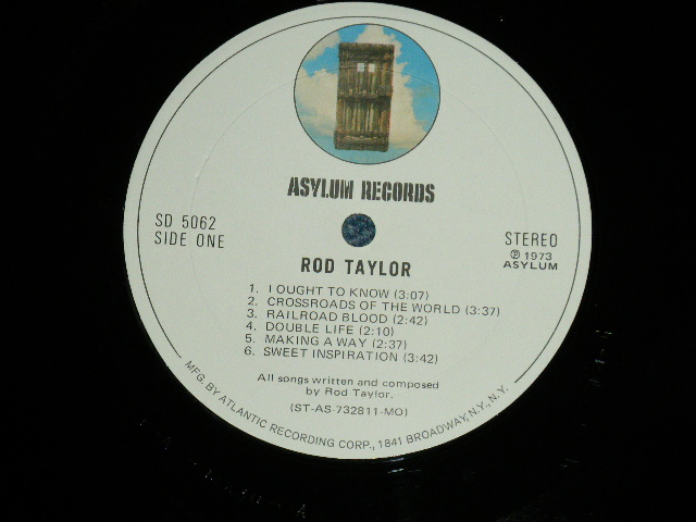 画像: ROD TAYLOR - ROD TAYLOR ( VG+++/Ex+++ ) / 1973 US AMERICA ORIGINAL 1st Press "CLOUD" Label  Used  LP