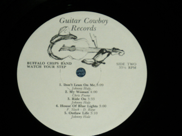 画像: BUFFALO CHIPS - WATCH YOUR STEP : With AUTOGRAPHED SINGED ( Ex+/Ex+++ : WOFC ) / 1970's US AMERICA ORIGINAL Release from "INDIES" Used LP 