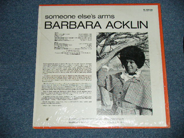 画像: BARBARA ACKLIN - SOMEONE ELE'S ARMS  ( MINT-/MINT-: BB) /  1970 US AMERICA ORIGINAL Used LP 
