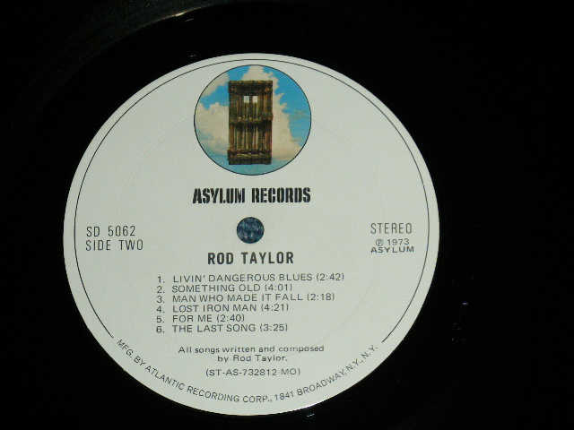 画像: ROD TAYLOR - ROD TAYLOR ( VG+++/Ex+++ ) / 1973 US AMERICA ORIGINAL 1st Press "CLOUD" Label  Used  LP