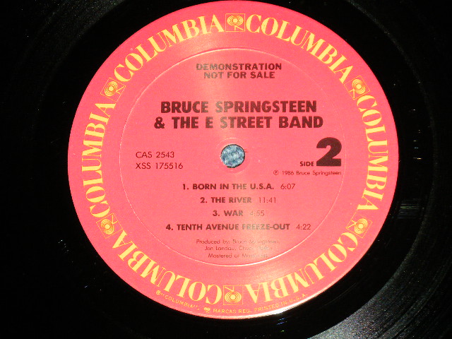 画像: BRUCE SPRINGSTEEN - LIVE  1975-85  ( Ex++/Ex+++ Looks:Ex) / 1986 US AMERICA ORIGINAL "PROMO Only" Used  LP