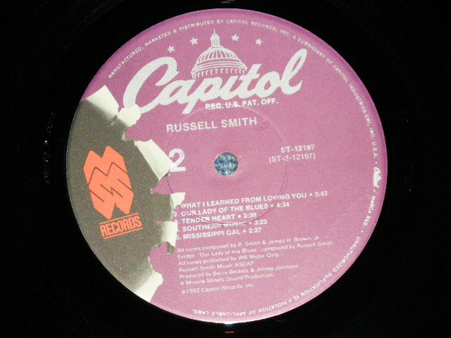 画像: RUSSELL SMITH -  RUSSELL SMITH  ( Ex+++/MINT- ) / 1982 US AMERICA ORIGINAL Used  LP