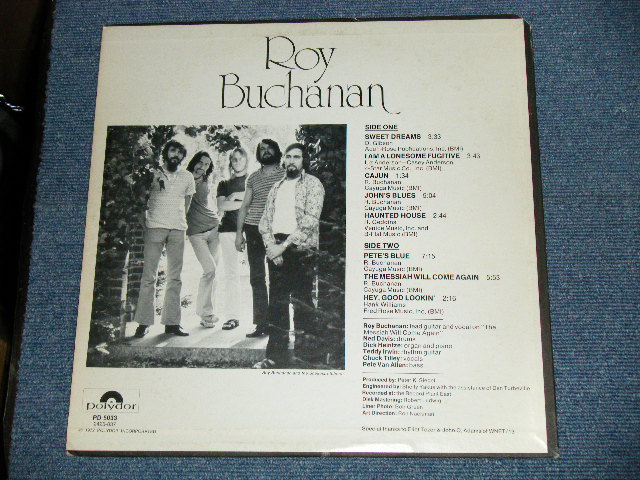 画像: ROY BUCHANAN -  ROY BUCHANAN ( Ex++/Ex+++: Cut Out)   / 1972 US AMERICA ORIGINAL Used LP