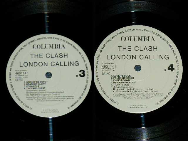 画像: The CLASH  -  LONDON CALLING  (MINT-/MINT )  /  UK ENGLAND Reissue  Used 2-LP 