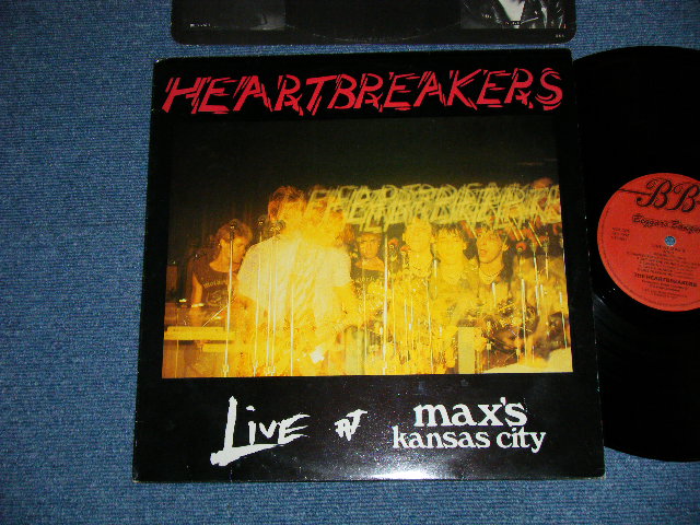 画像1: JOHNNY THUNDERS ( of NEW YORK DOLLS ) & The HEARTBREAKERS - LIVE AT MAX'S KANSAS CITY( MINT-/MINT- ) /  1979 UK ENGLAND ORIGINAL  Used  LP