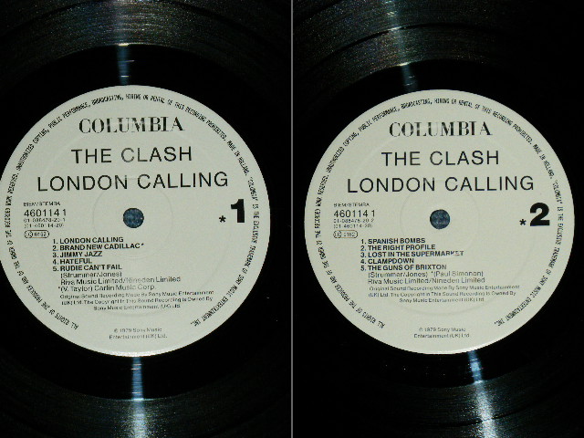 The CLASH - LONDON CALLING (MINT-/MINT ) / UK ENGLAND Reissue Used