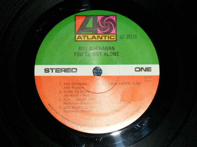 画像: ROY BUCHANAN -  YOU'RE NOT ALONE (Ex/Ex+++)   / 1978 US AMERICA ORIGINAL "PROMO" Used LP