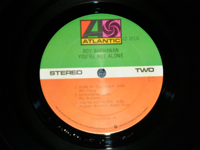 画像: ROY BUCHANAN -  YOU'RE NOT ALONE (Ex/Ex+++)   / 1978 US AMERICA ORIGINAL "PROMO" Used LP