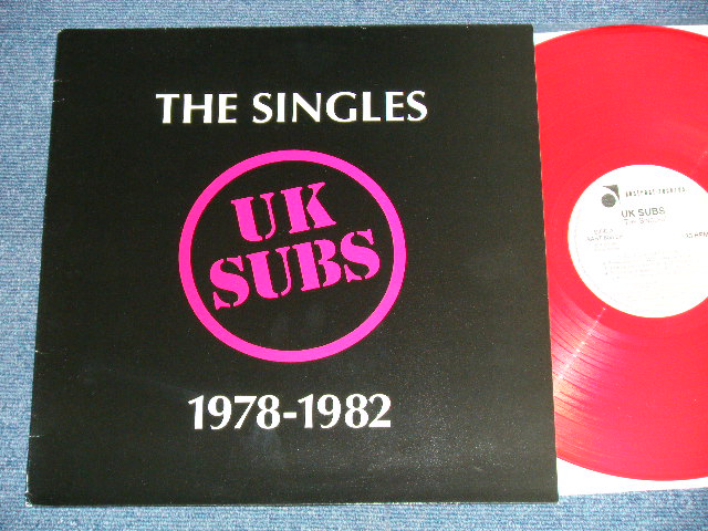 画像1: UK SUBS - THE SINGLES 1978-1982 ( MINT-/MINT ) /  1989 UK ENGLAND FRANCE Press  ORIGINAL "RED WAX Vinyl" Used  LP