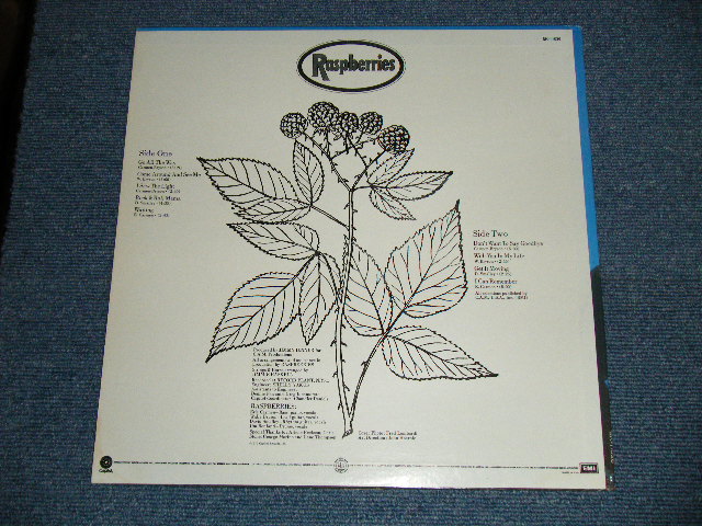 画像: RASPBERRIES ( w/ ERIC CARMEN ) -RASPBERRIES (Ex+++/Ex+++ ) / 1972  US AMERICA ORIGINAL "SMELL Cover"  "LIME GREEN with Purple "C" Logo on Top  LABEL" Used LP  