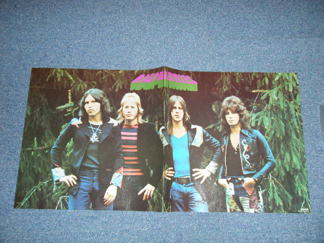 画像: RASPBERRIES ( w/ ERIC CARMEN ) - STARTING OVER : With POSTER ( Ex/Ex+++ ) / 1972  US AMERICA ORIGINAL  "ORANGE with OLIVE GREEN 'CAPITOL' at Bottom  LABEL" Used LP  