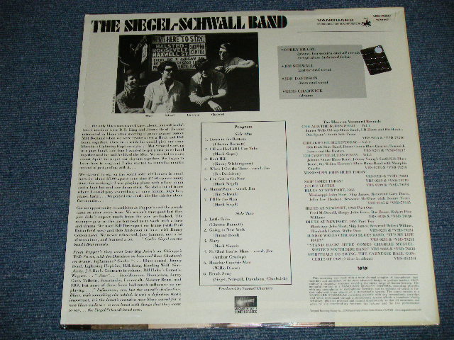 画像: The SIEGEL-SCHWALL BAND - The SIEGEL-SCHWALL BAND ( NEW)  / US AMERICAN REISSUE "180 Gram Heavy Weight" "Band New"  LP 