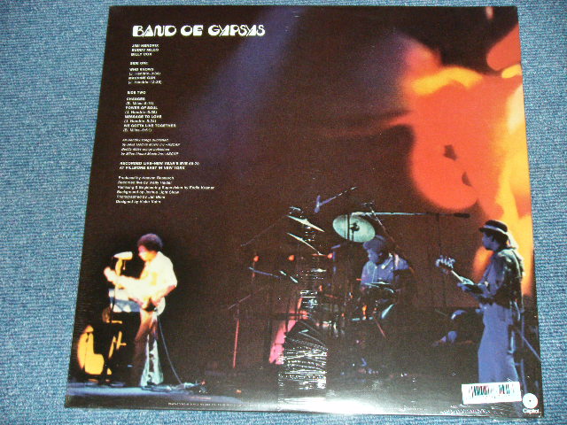 画像: JIMI HENDRIX   - BAND OF GYPSYS (BUDDY MILES) (SEALED )  / US AMERICA  REISSUE  "180 gram Heavy Weight"  "BRAND NEW SEALED" LP 