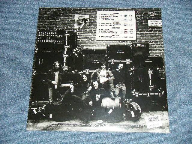 画像: ALLMAN BROTHERS BAND - AT FILLMORE EAST   (SEALED)   / 2008 EUROPE Reissue  "180 gram Heavy Weight" REISSUE "Brand New SEALED"  2-LP 