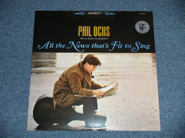 画像1: PHIL OCHS - ALL THE NEWS THAT'S FIT TO SING ( SEALED)   /  US AMERICA  REISSUE  "Brand New Sealed"  LP 