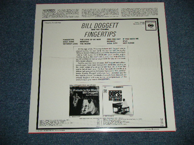 画像: BILL DOGGETT and His Combo- FINGERTIPS  (SEALED)   / US AMERICA  REISSUE "Brand New SEALED"  LP 
