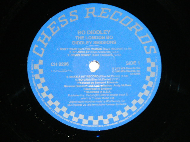 画像: BO DIDDLEY -  THE LONDON BO DIDDLEY SESSIONS ( NEW)   / US AMERICA  REISSUE "Brand New"  LP 