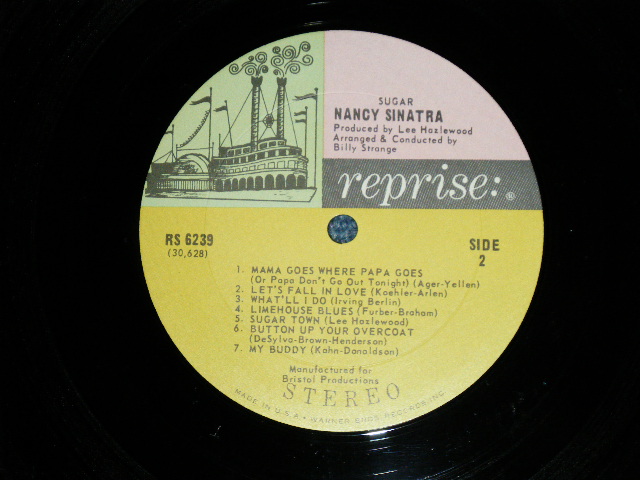 画像: NANCY SINATRA -  SUGAR    ( ) / 1967 US AMERICA ORIGINAL "MULTI COLOR Label"  STEREO  Used LP 