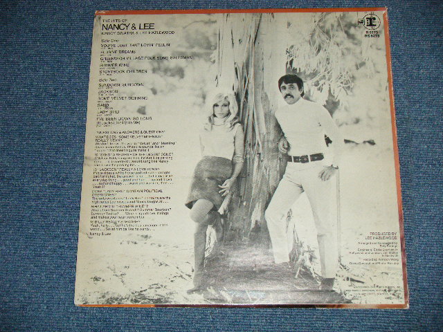 画像: NANCY SINATRA -LEE HHAZELWOOD - NANCY & LEE ( Ex/Ex++ Looks:MINT-) / 1968 US AMERICA ORIGINAL 1st Press "2-COLOR Label"  STEREO Used LP 