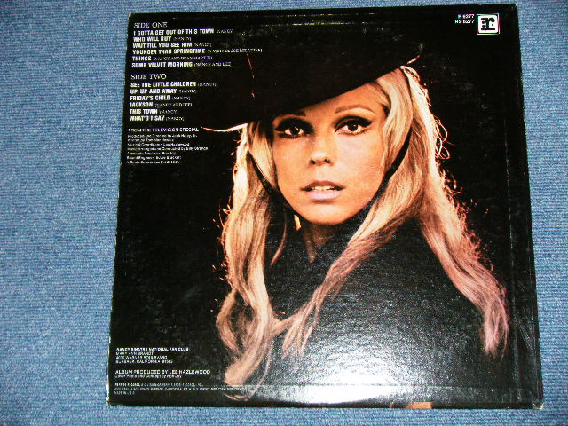 画像: NANCY SINATRA - MOVIN' WITH NANCY ( Ex+/Ex+++,Ex+ : EDSP ) / 1967 US AMERICA 2nd Press 1968 Version "2 COLOR Label" STEREO Used LP 